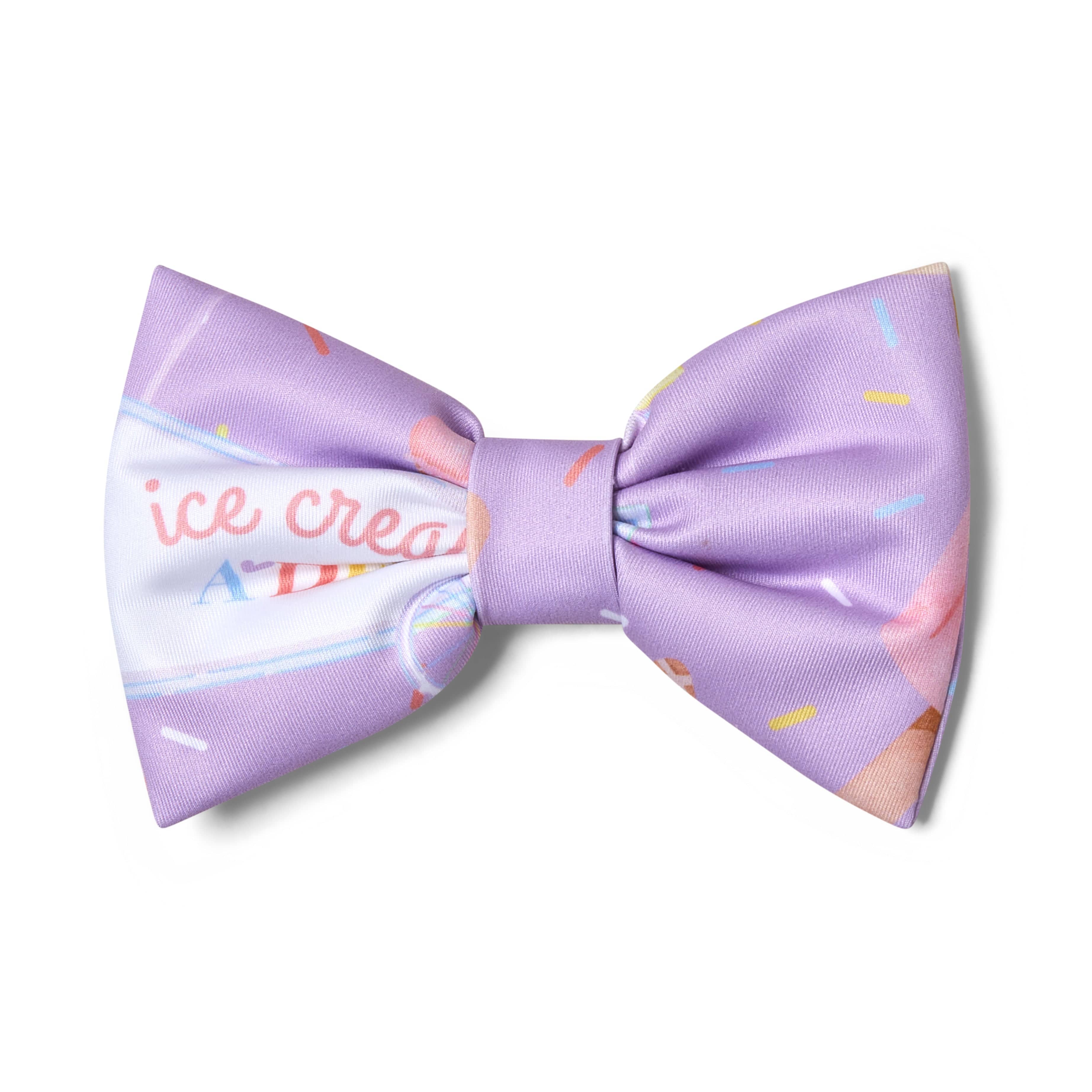A DEE - Solana Pastel Parlour Ice Cream Print Hairclip - Lilac