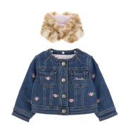 MONNALISA - Rose Jacket - Denim