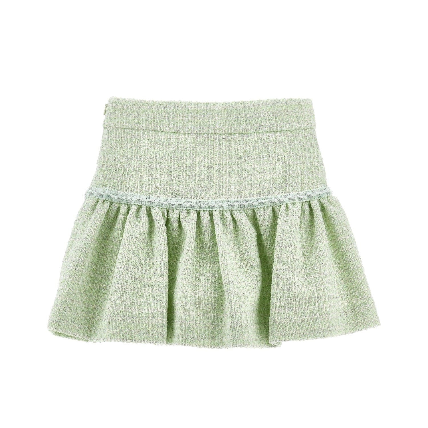 MONNALISA - Chic Top & Skirt Set - Mint