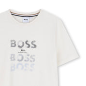 BOSS - Logo T-Shirt -  Ivory