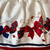 IS - Bow  Skirt Set - Red