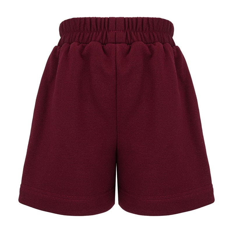 Daga - Fashion Street Three Piece Short Set - Burgundy