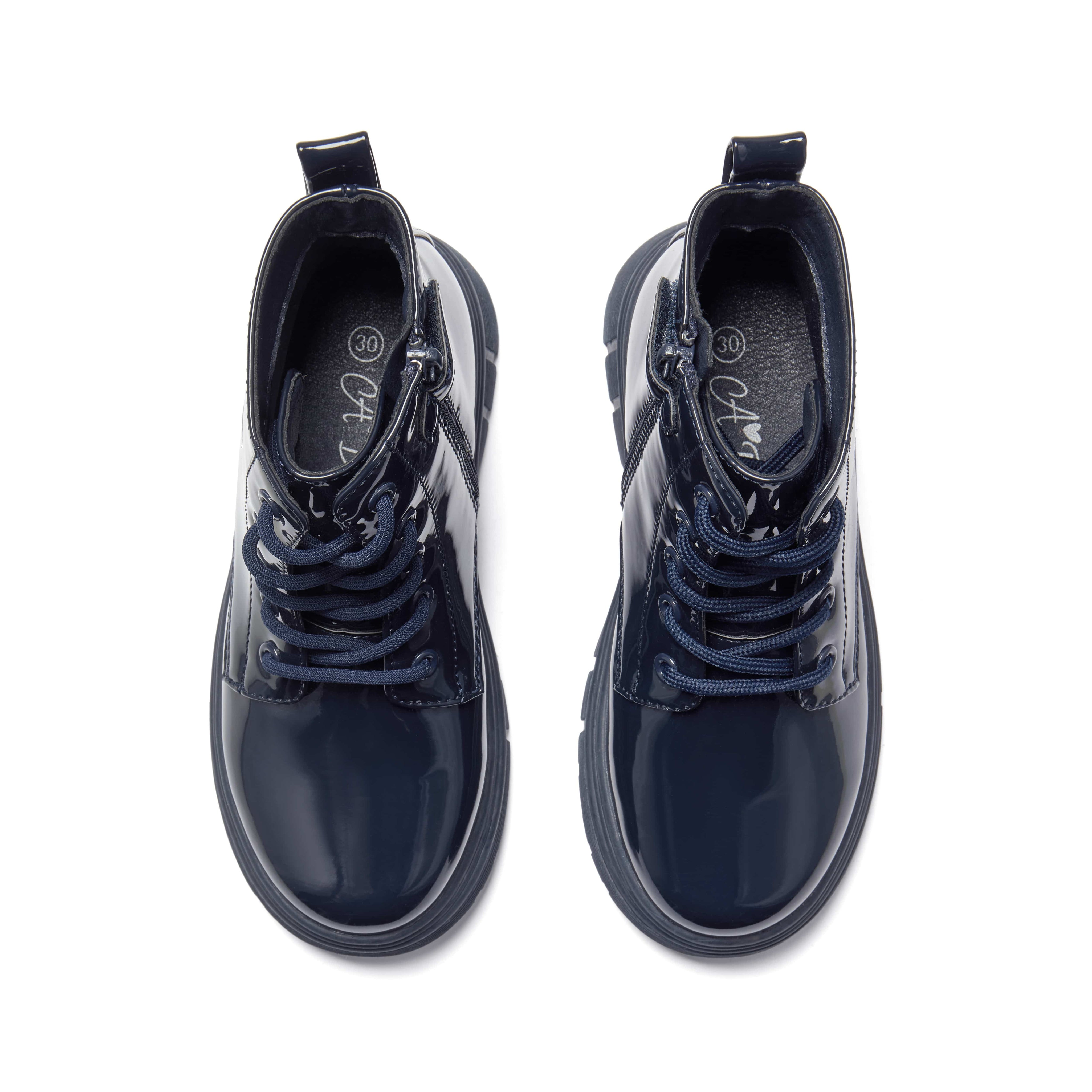 A DEE - Amore Heart Boot - Dark Navy