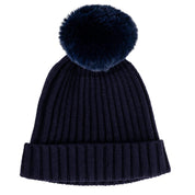 MITCH & SON - Brooks Knitted Pom Pom Hat - Dark Navy