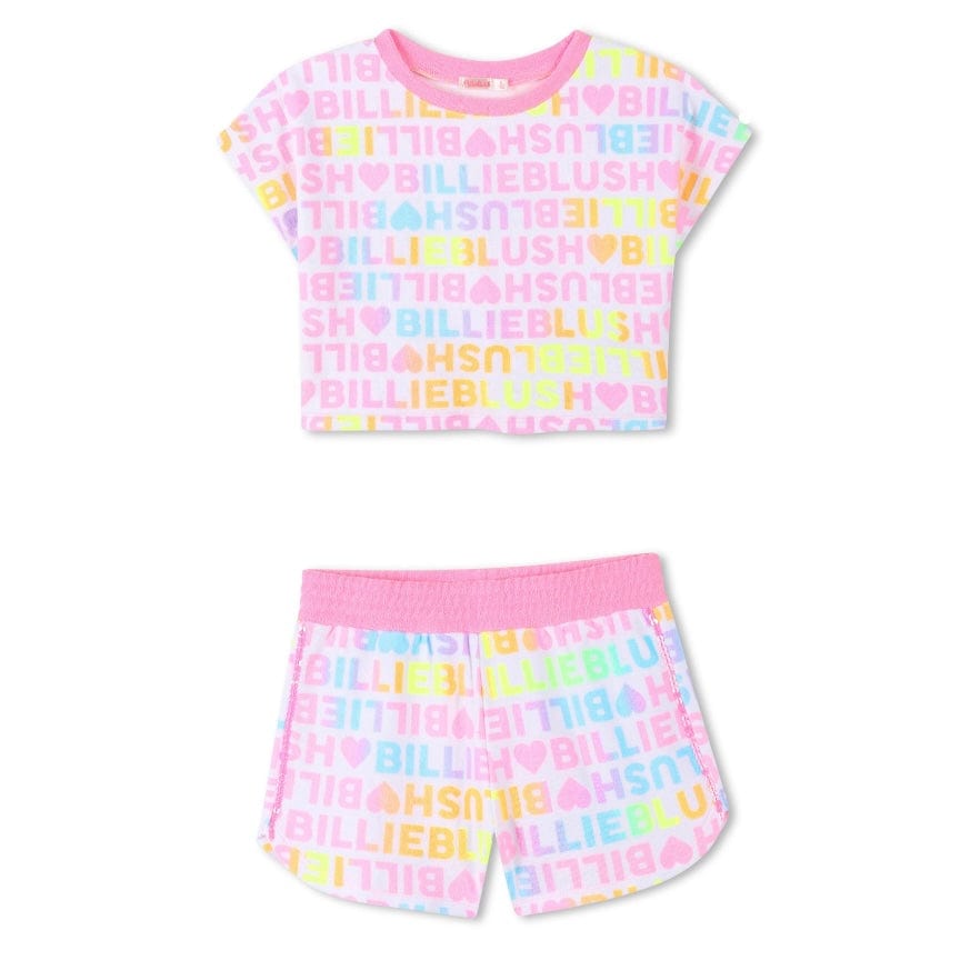 BILLIEBLUSH - Billieblush Print Short Set - Pink