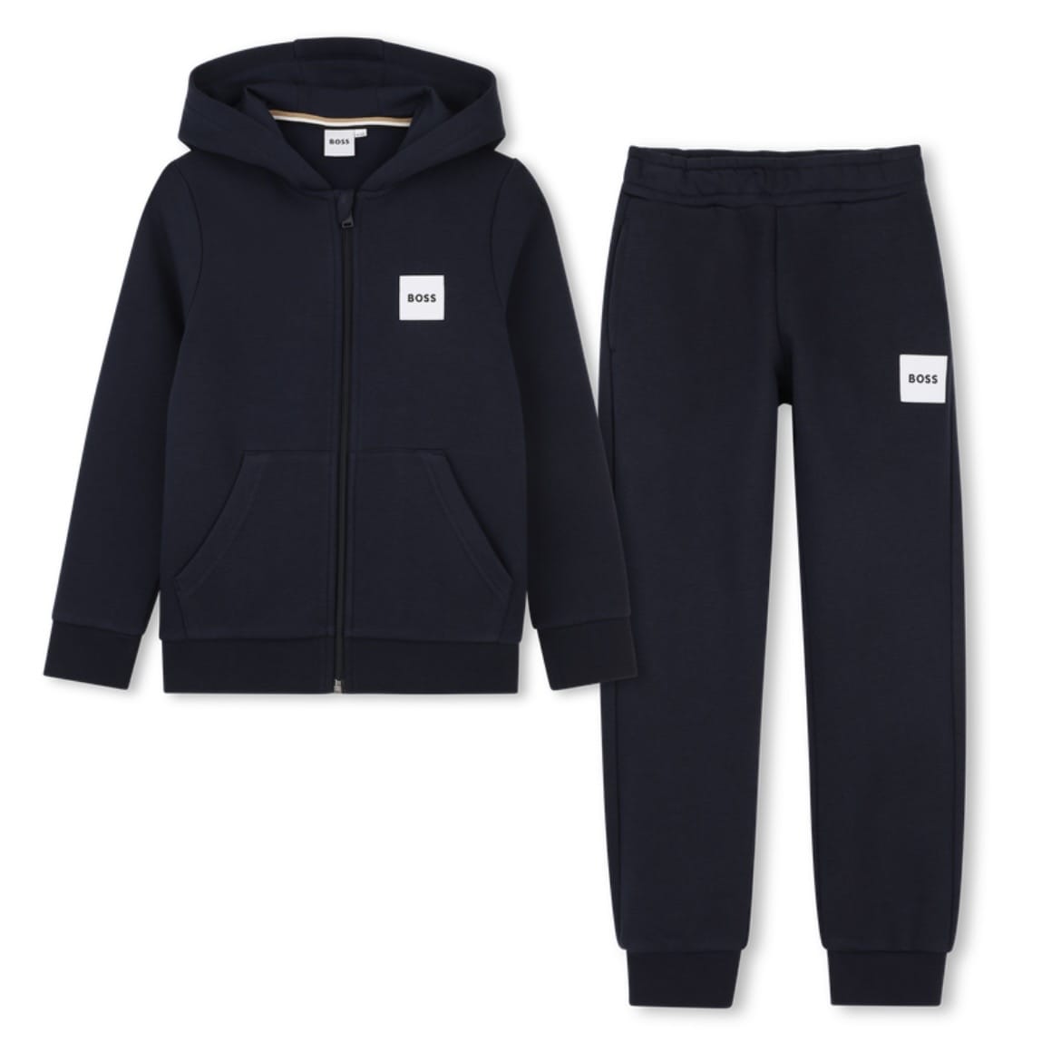 BOSS - Zip Hoodie Tracksuit  -  Navy