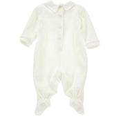 MONNALISA - Teddy  Babygrow  - Cream