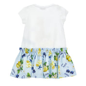 MONNALISA - Tinkerbell Jersey Dress - Blue