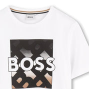 BOSS - Graphic Logo T-Shirt -  White