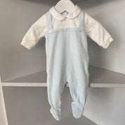 Coccode - Peter Pan Collar Babygrow - Baby Blue