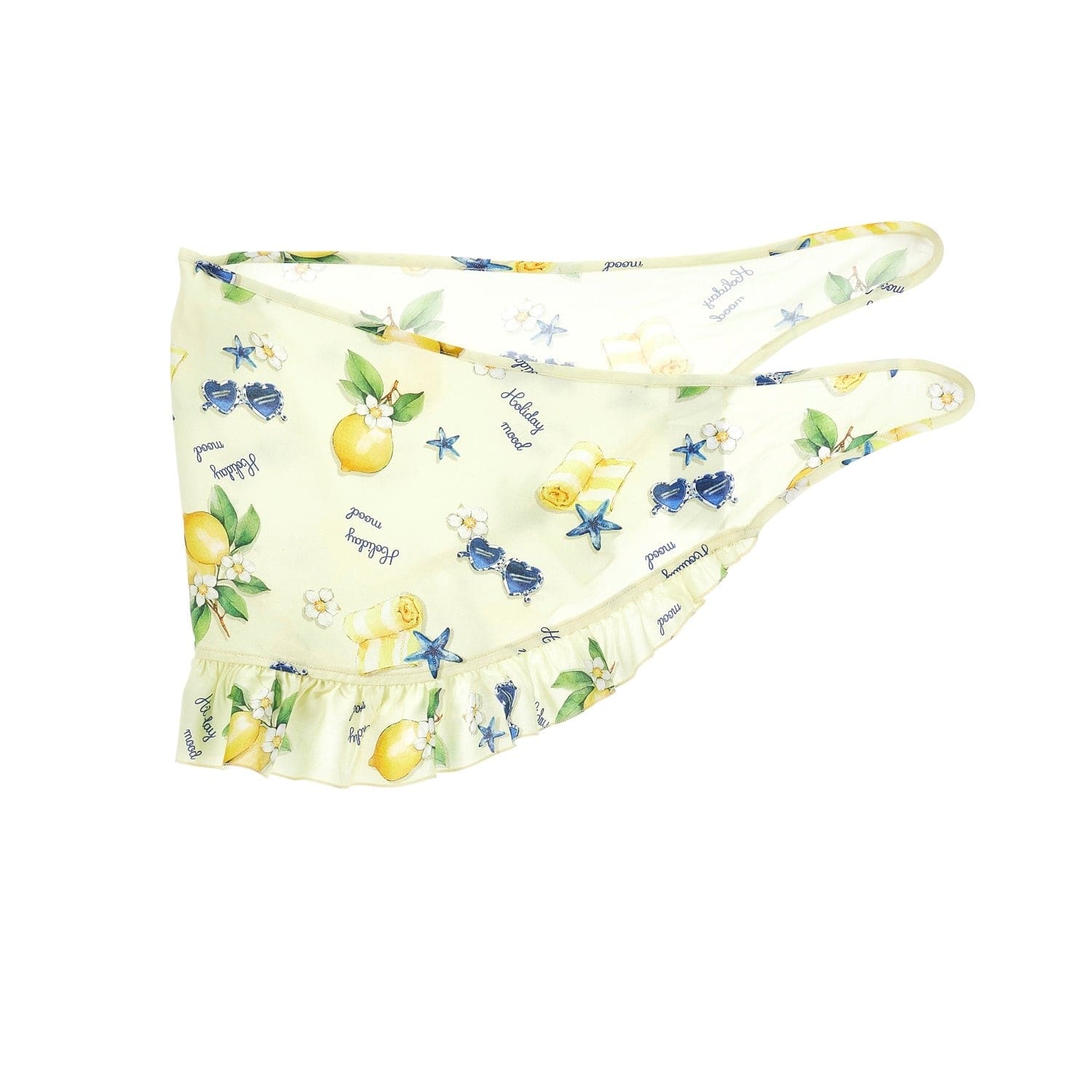 MONNALISA - Holiday Mood Bikini Set - Yellow