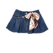 MONNALISA - Toy Story Blouse, Jumper & Denim Skirt Set - Cream