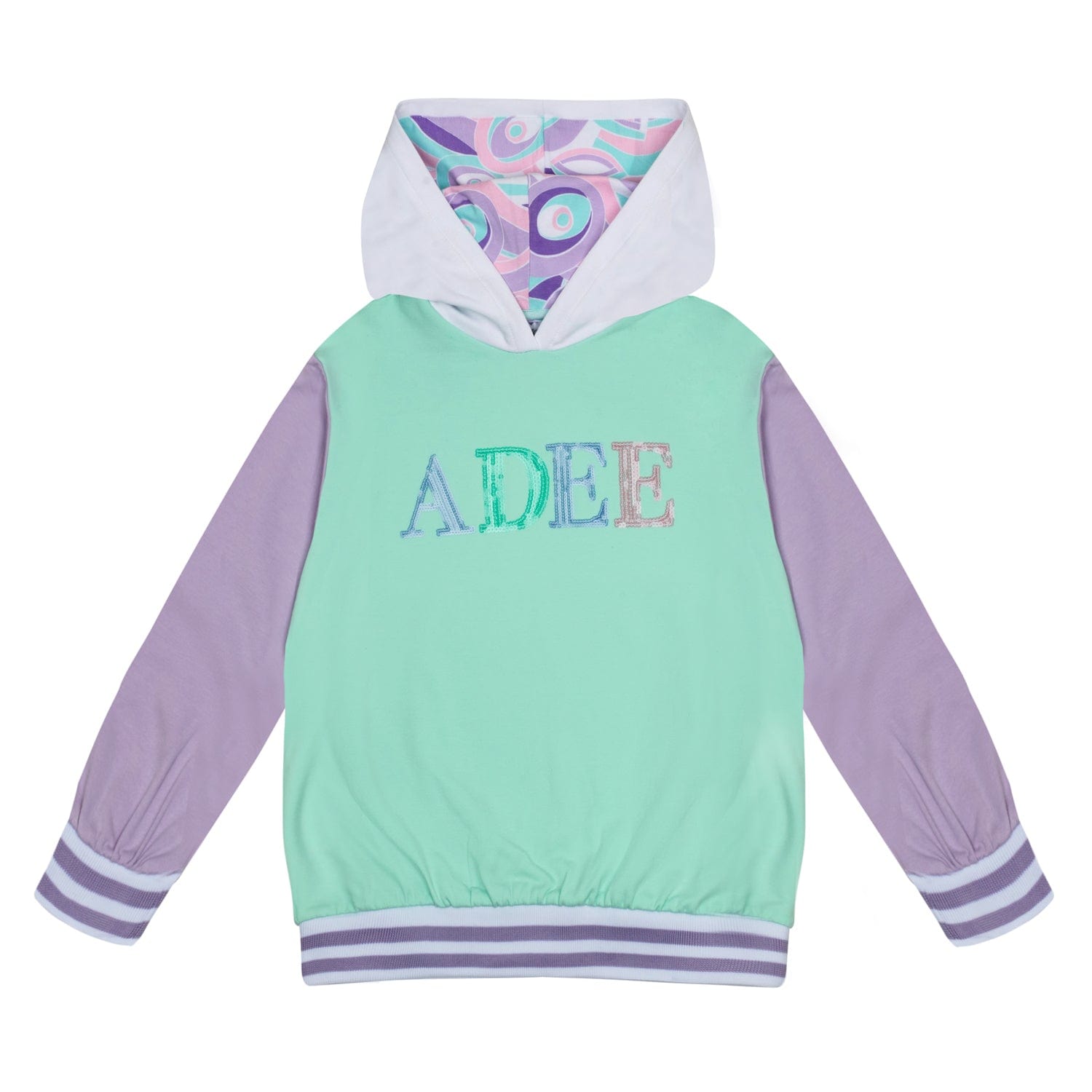 A DEE - Nellie Popping Pastels Hoody Cycle Set- Mint