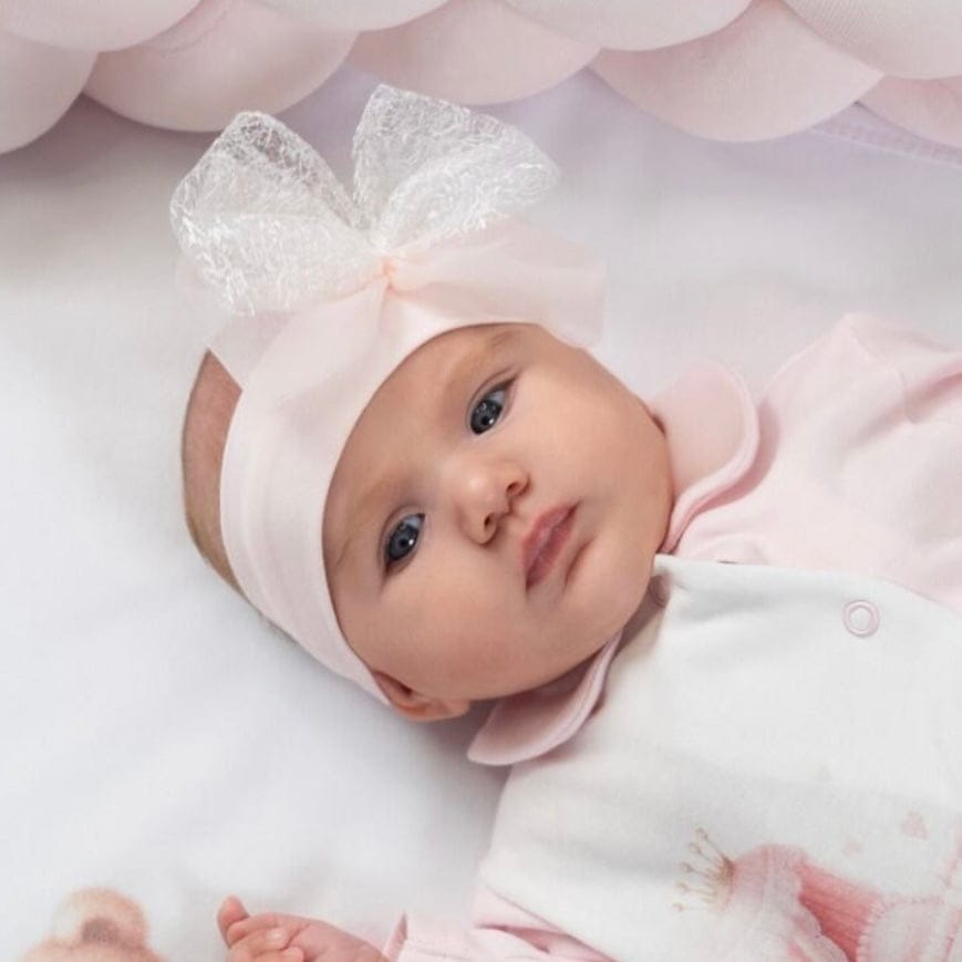 FIRST BABY - Royal Hairband  - Pink