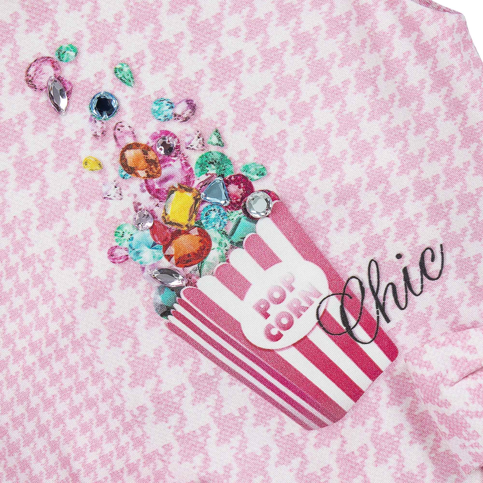 LAPIN HOUSE - Pop Corn Pinafore Set - Pink