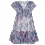 Daga - Pastel Bloom Formal Tulle Dress - Multi