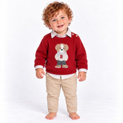 MAYORAL - Three Piece Trouser Set - Red