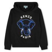 KENZO - Elephant Hoodie - Black