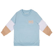 MITCH & SON - Trevor Sandy Shores MS Logo Tracksuit - Sky Blue