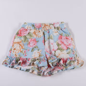 Daga - Find Roses In The Garden Short Set - Blue