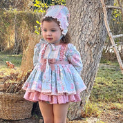 LA AMAPOLA - Kira Baby Dress - Pink