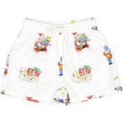 SAL & PIMENTA - Christmas Toys Swim Shorts - White