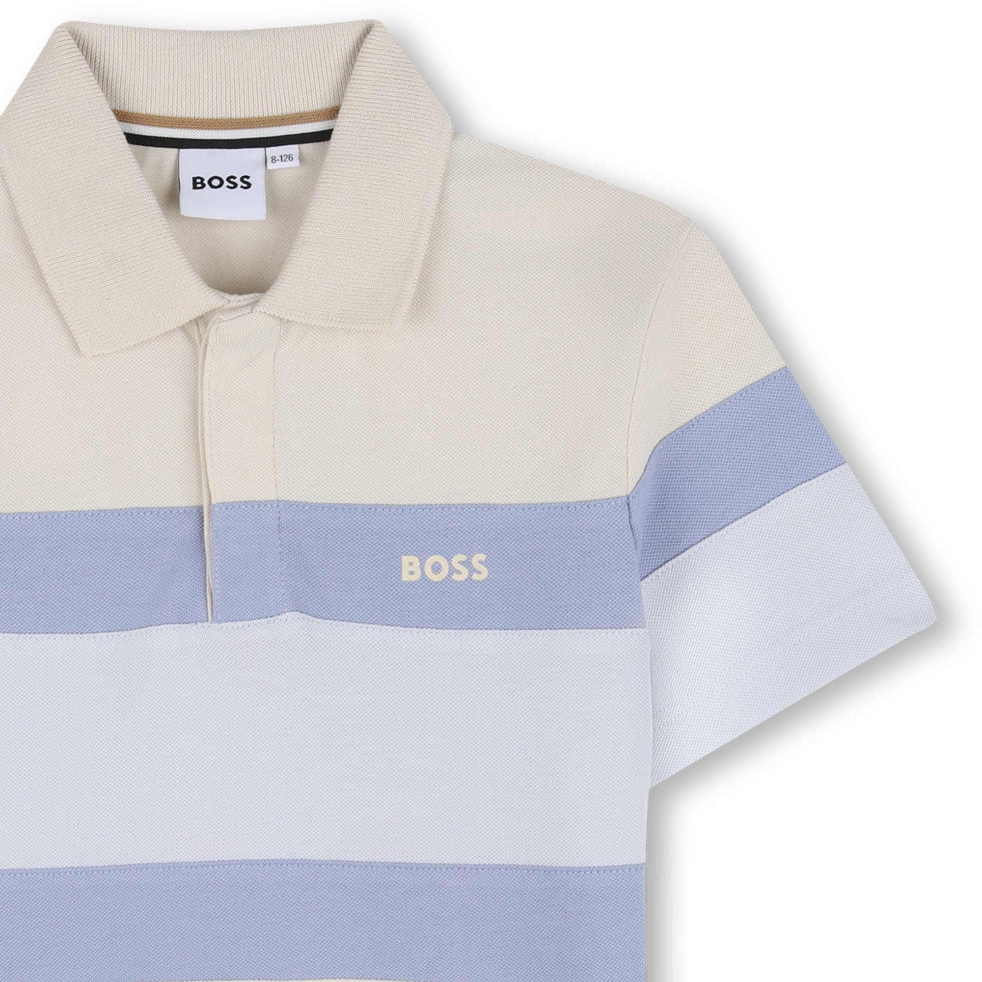BOSS - Colour Block Polo Short Set - Sand