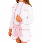 Rahigo - Five Piece Skirt Set  - White