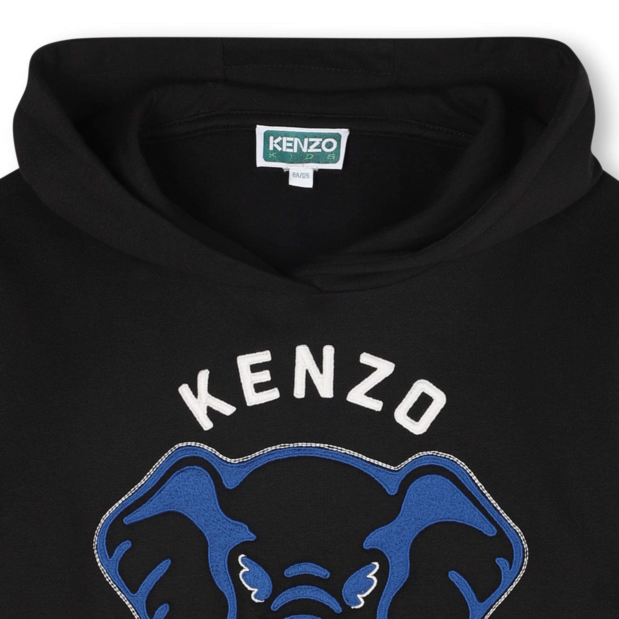 KENZO - Elephant Hoodie - Black