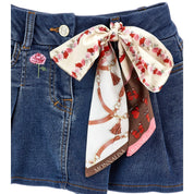 MONNALISA - Toy Story Blouse, Jumper & Denim Skirt Set - Cream