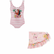 MONNALISA - Moana Swimsuit Set - Pink
