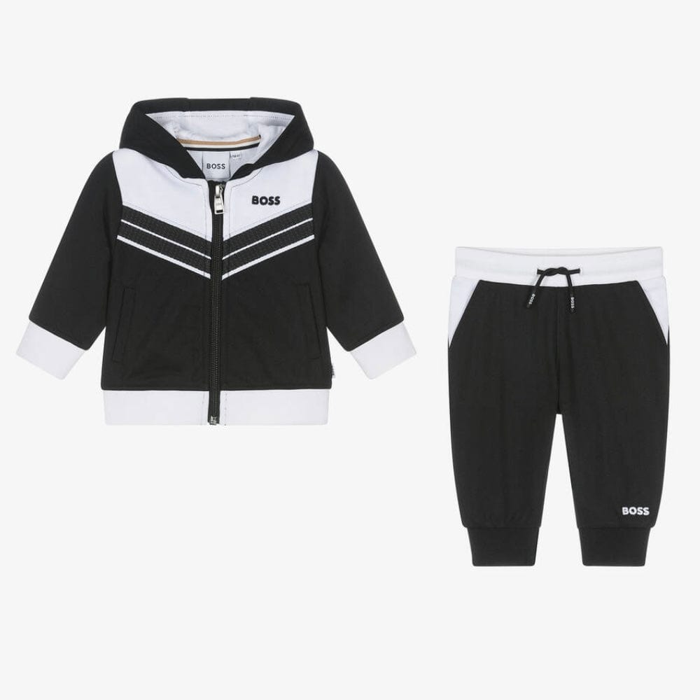 BOSS - Toddler Retro Tracksuit  -  Black