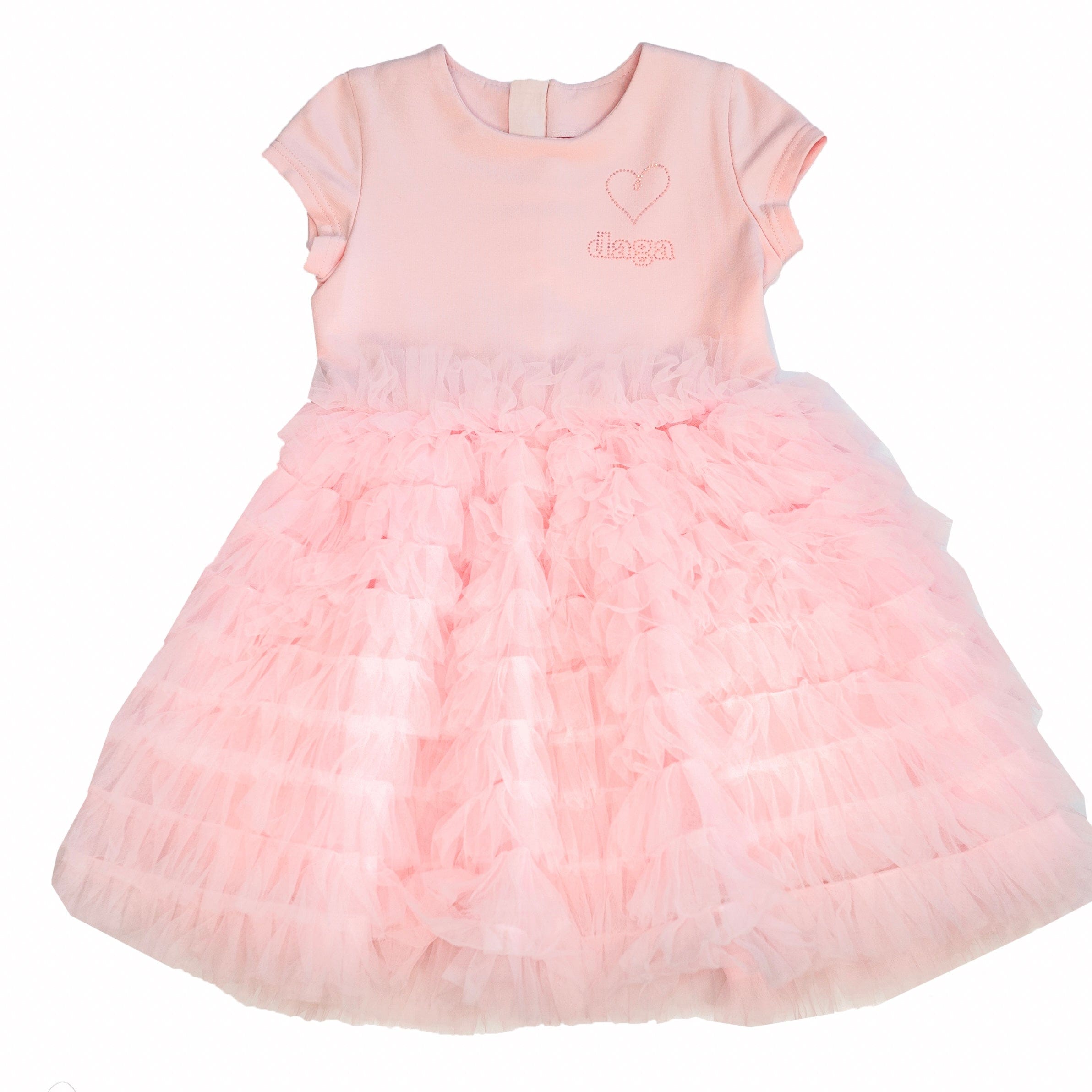 Daga - Ceremony & Elegant Ruffle Dress - Pink