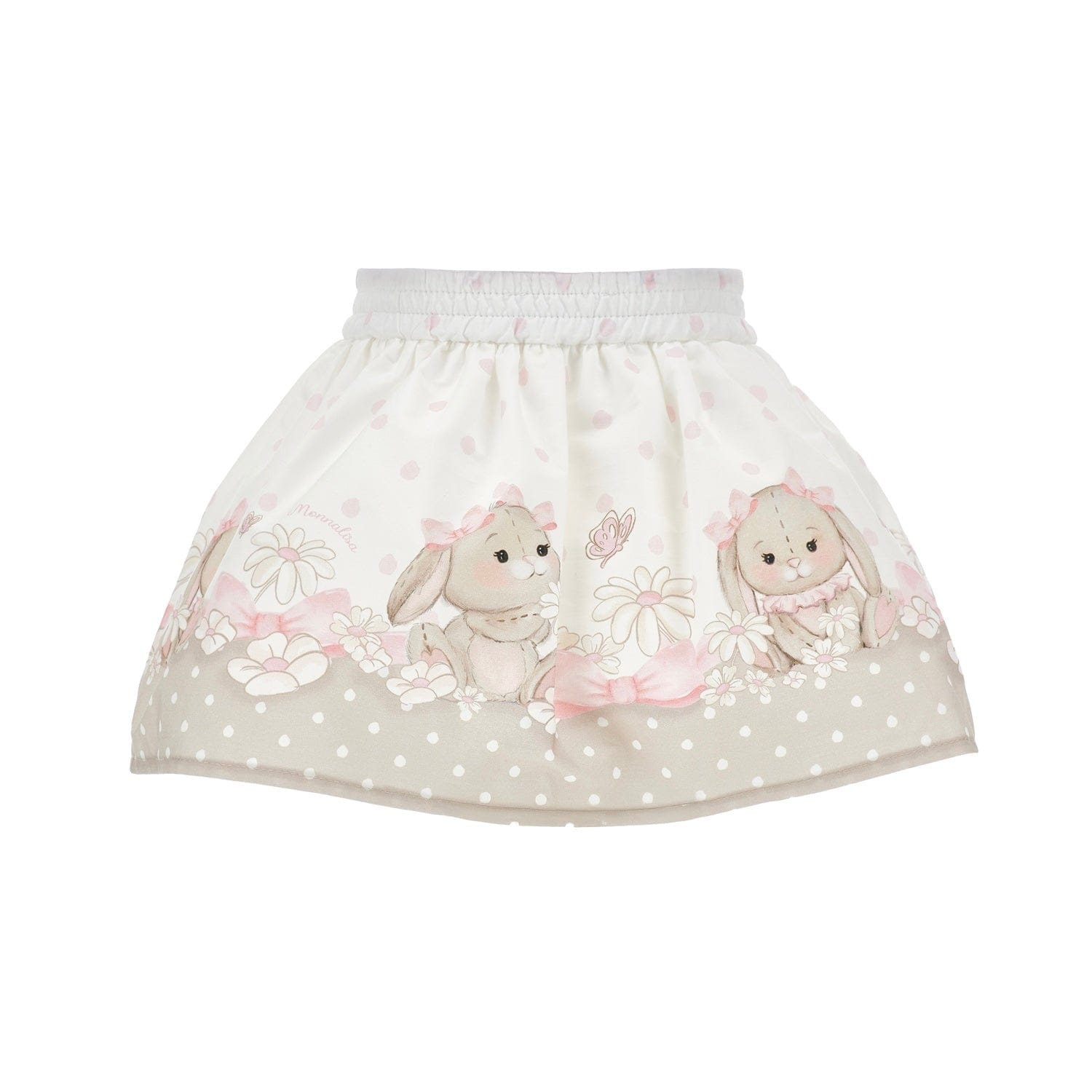 MONNALISA - Bunny Skirt Set - Pink