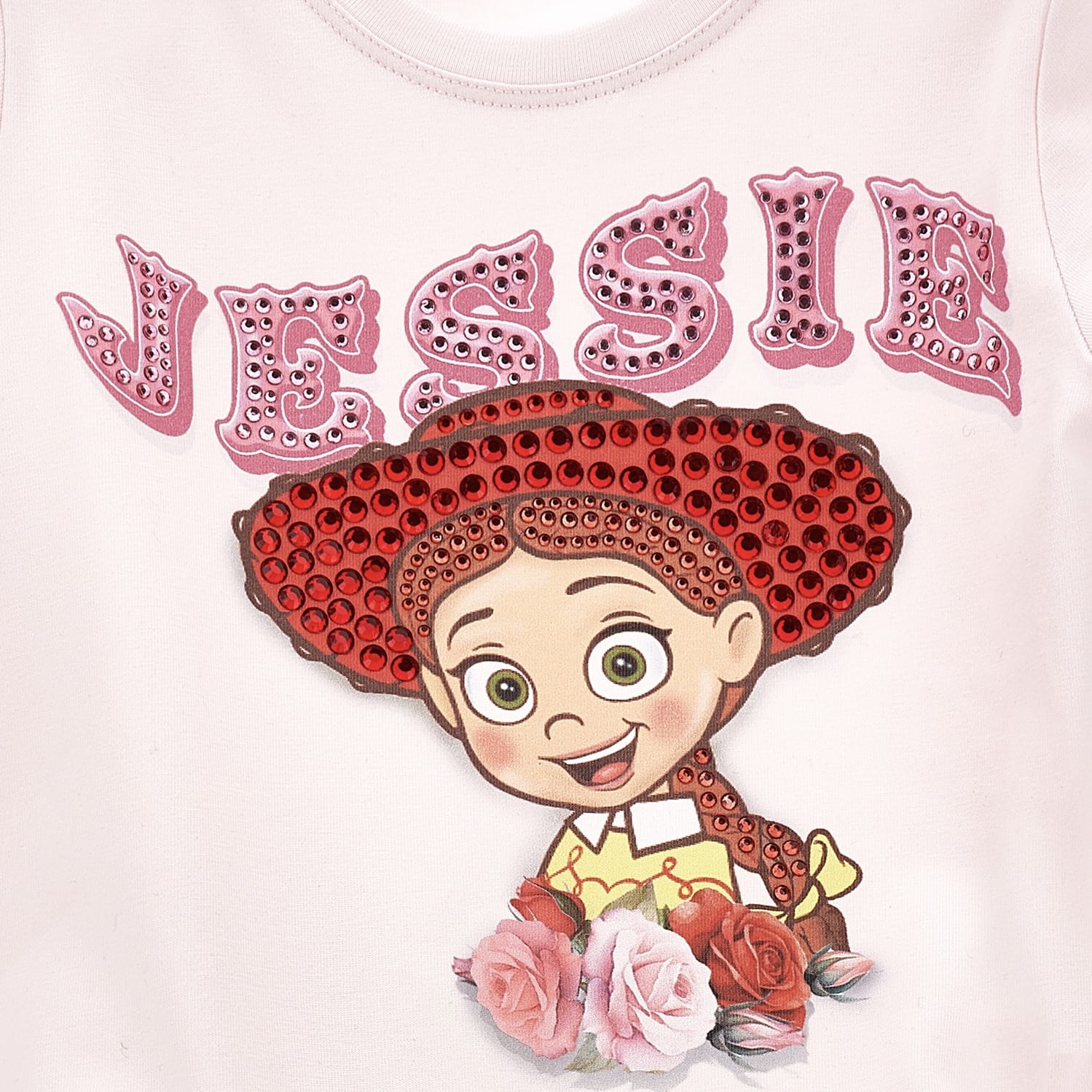 MONNALISA - Toy Story Jersey Tulle Dress - Pink
