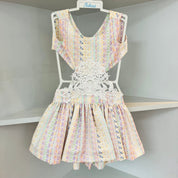 BABINE - Exclusive Cut Out Abstract Dress   - Mint