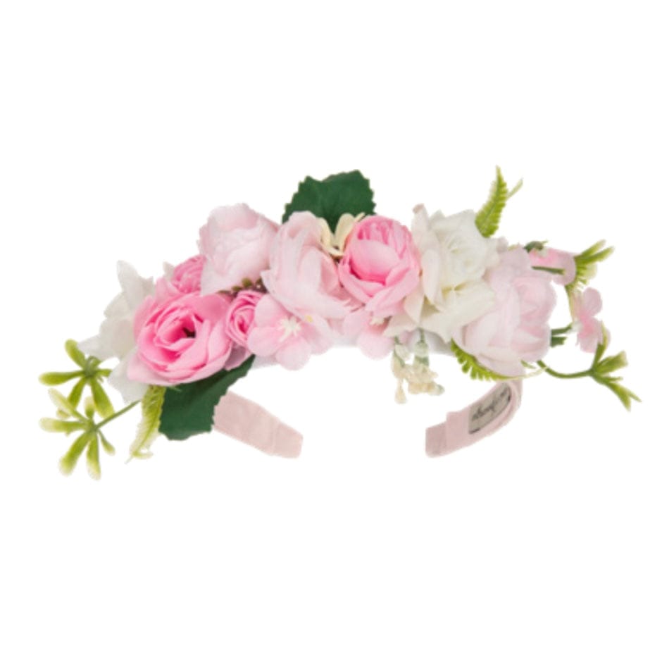 PICCOLA SPERANZA - Rose Flower Hairband - Pink