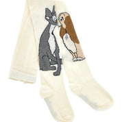 MONNALISA - Lady & The Tramp Tights - Cream