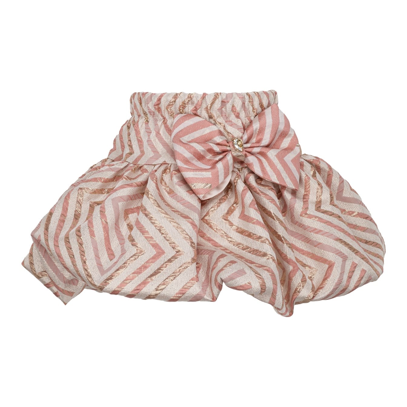 Daga - Sparkle Blush  Two Piece Skirt Set - Pink