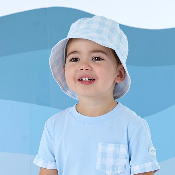 MITCH & SON - Fosco Beyond Blue Bucket Hat - Sky Blue