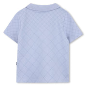 BOSS - Toddler Logo Polo  - Blue