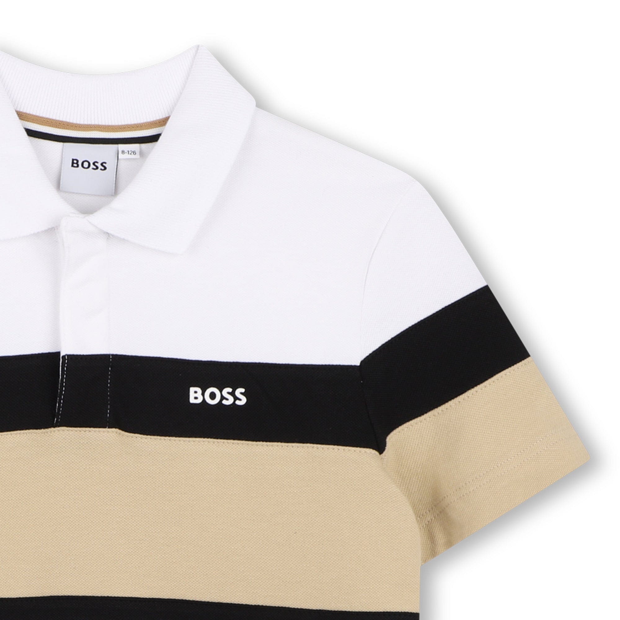 BOSS - Colour Block Polo Short Set - Black