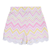 A DEE - Lia Chic Chevron Short Set - Lemon