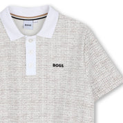 BOSS - Logo Polo -  Ivory