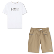 BOSS - Swim Short Logo Set - Stone