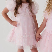 Daga - Tulle Madness Dress  & Clip - Pink