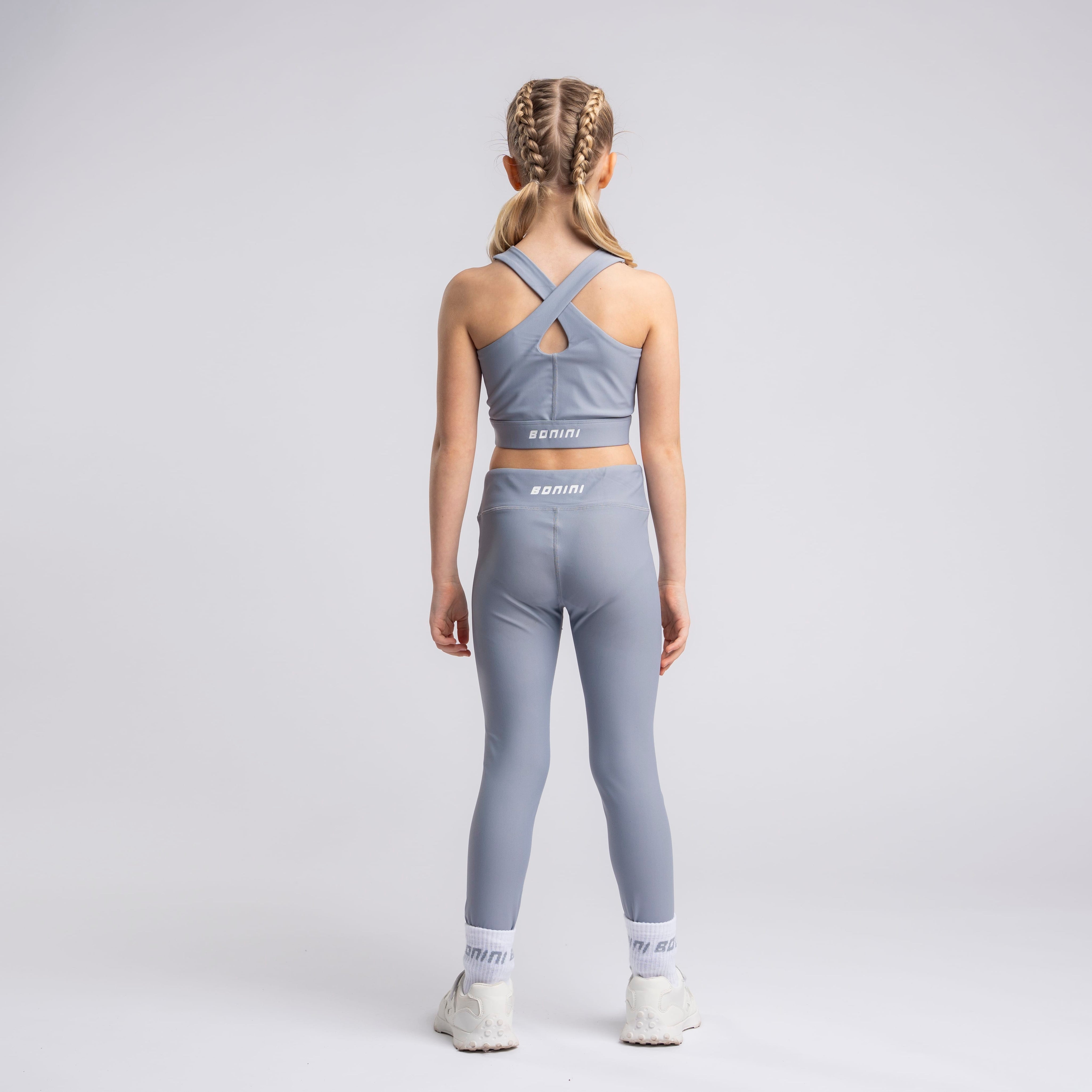 BONINI BY A DEE - Aspire Crop Sport Top & Legging - Grey Mist