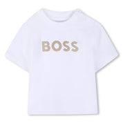 BOSS - Logo Stripe Short Set -  Stone