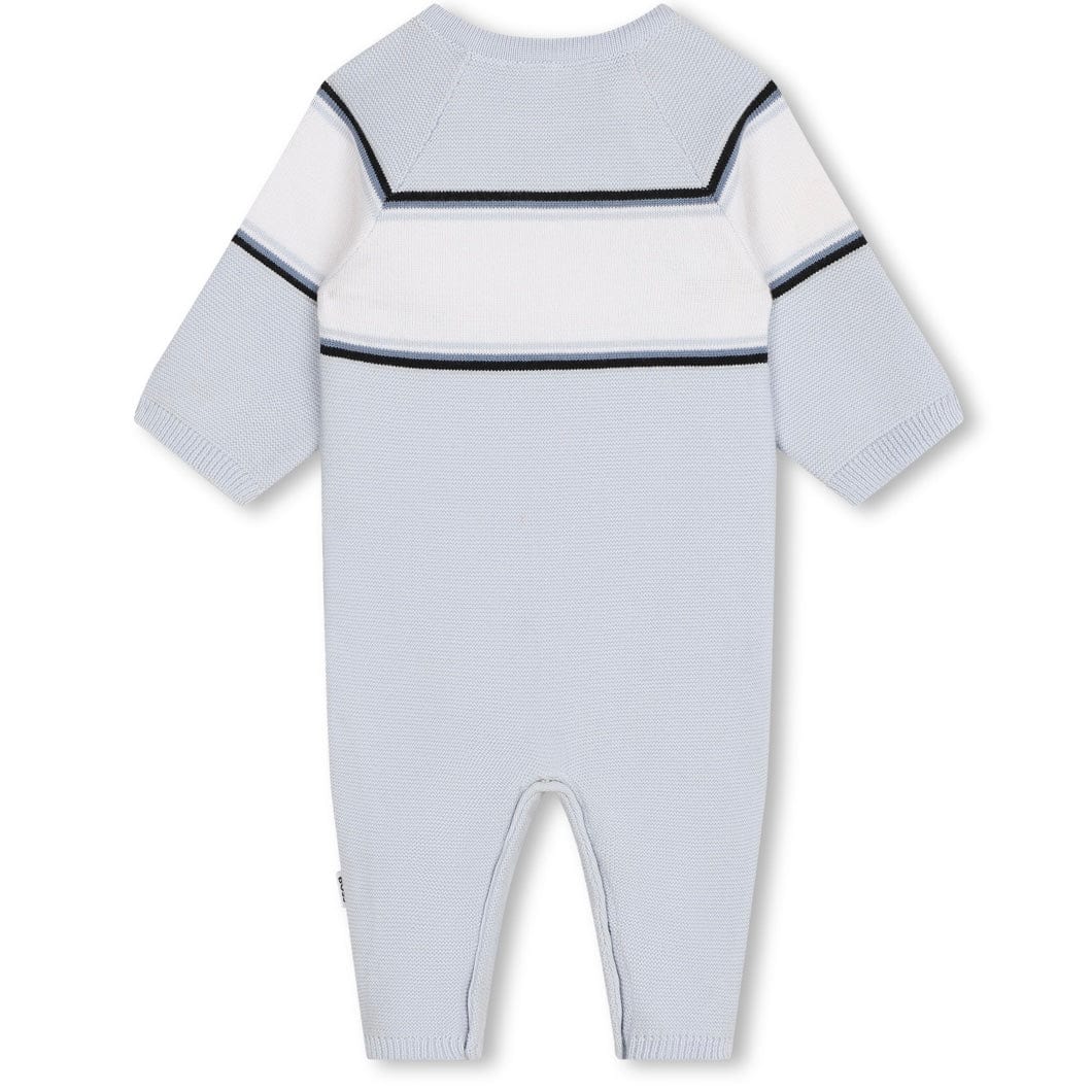 HUGO BOSS - Logo Knit Overall -  Blue