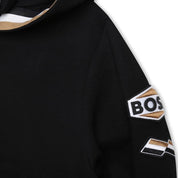 BOSS - Zip Hoodie Tracksuit  -  Black